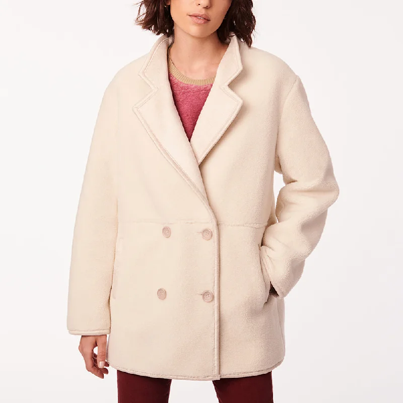 Shearling Blazer Women's polyester jackets