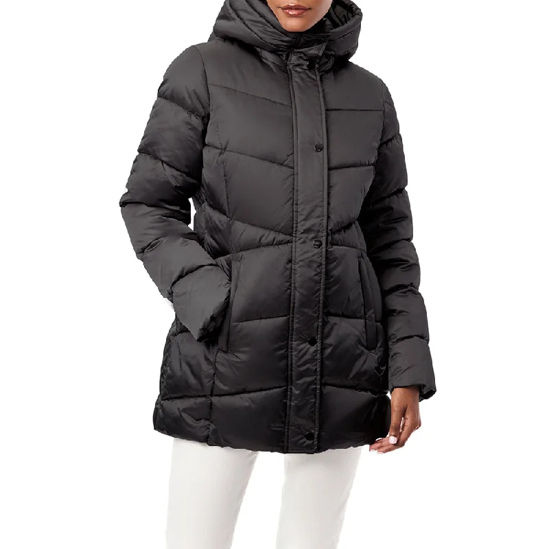 Funnel Neck Puffer Women's versatile jackets