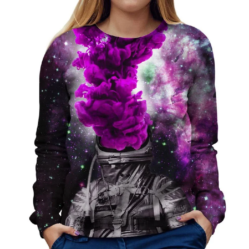 Smoker Womens Sweatshirt Warm Sweatshirt Designs