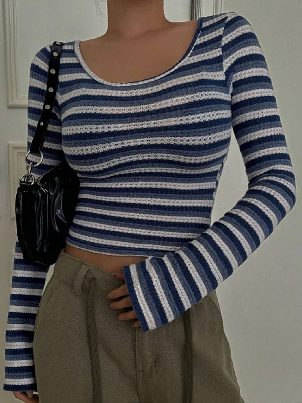 Dark blue and white