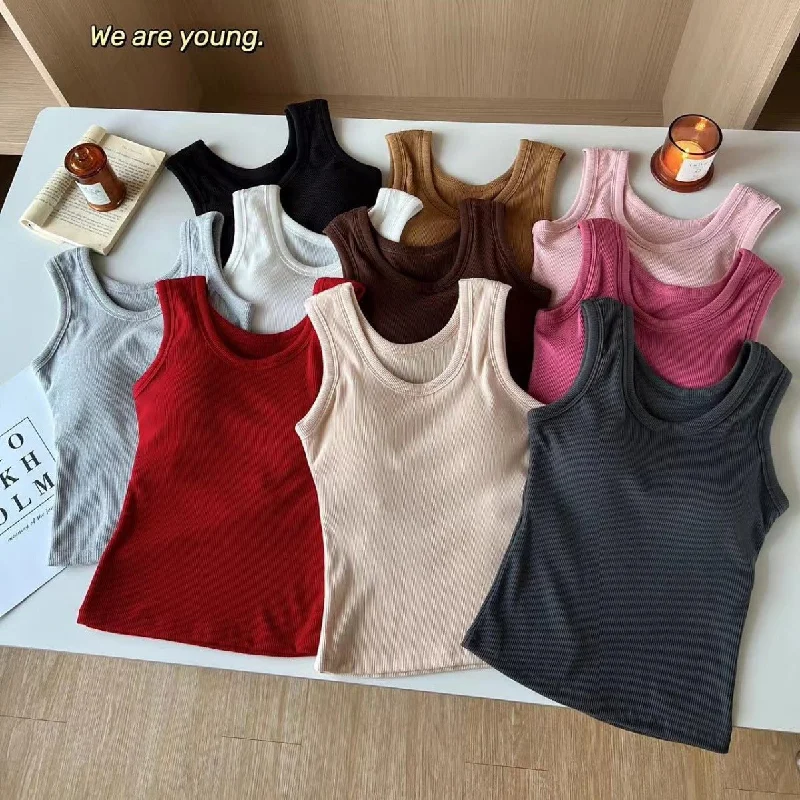 German ten-color sanded thick warm with chest pad sleeveless vest