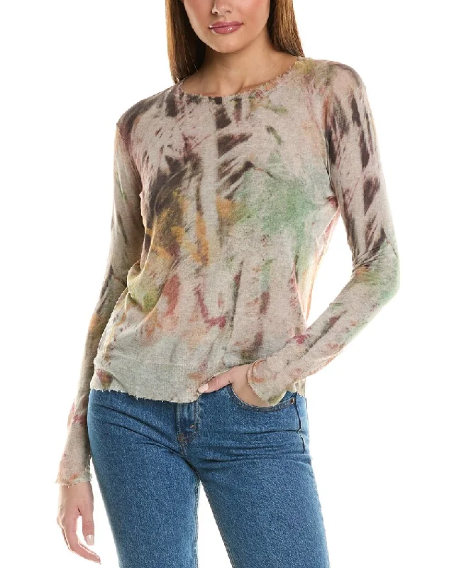 Autumn Cashmere Distressed Shirt Eco-friendly sweaters