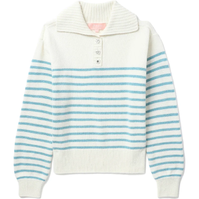 BAPY STRIPES SWEATER LADIES Best sweaters for cozy nights