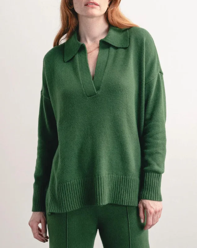 Sterling Sweater In Pine Wool sweaters