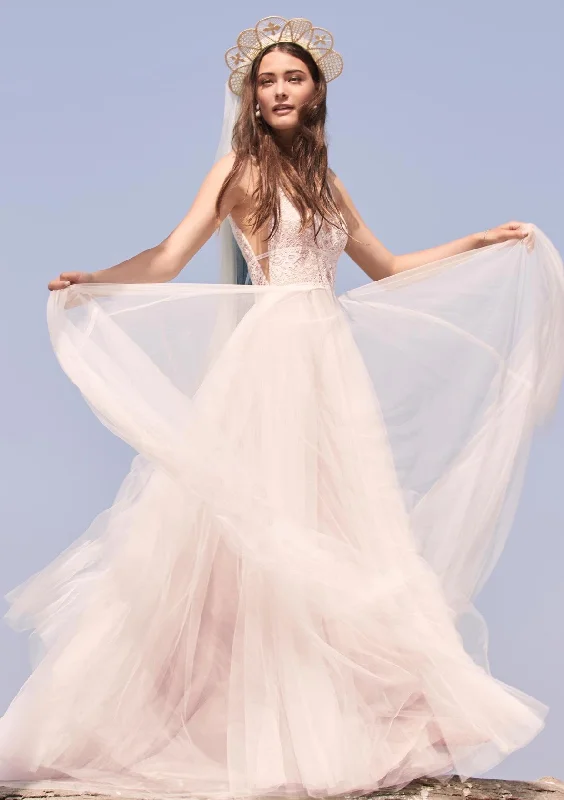 Willowby Delena Wedding Dress Long Sleeve Gown