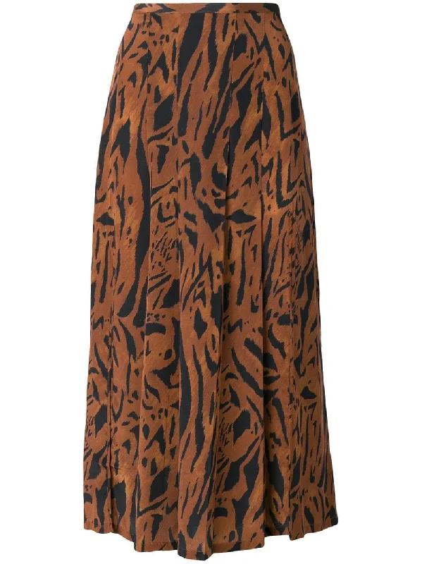 tiger print skirt Floral unclassified skirts