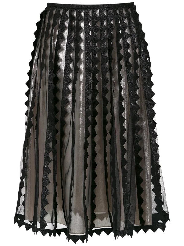 embellished mid skirt Lightweight unclassified skirts