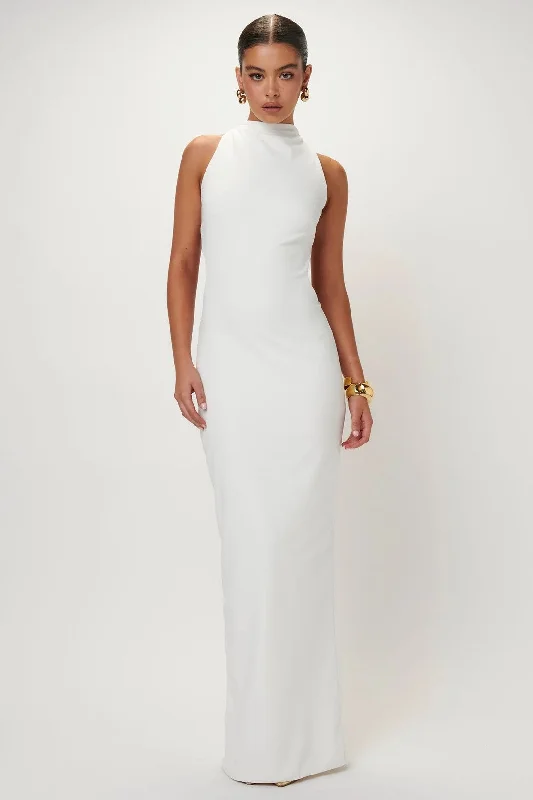 Ambre Gown - White Long sleeve unclassified dresses