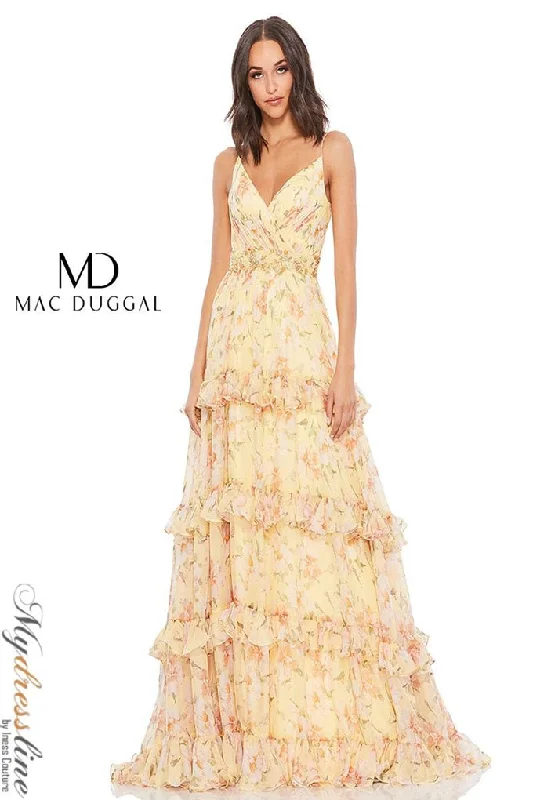 Mac Duggal 67794 Neutral tone unclassified dresses