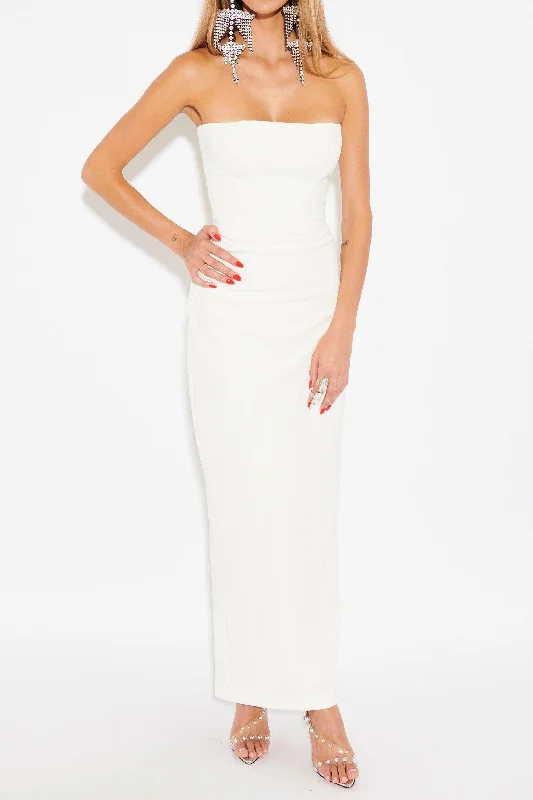 Sierra Gown - White Bodycon unclassified dresses