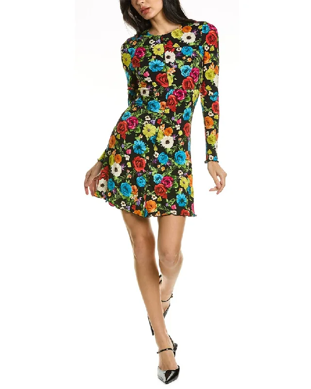 alice + olivia Delora Mini Dress Wrap Mini Skirt