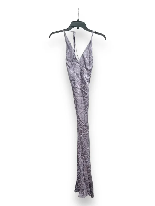 Dress Casual Maxi By Top Shop In Purple, Size: S Front Slit Maxi