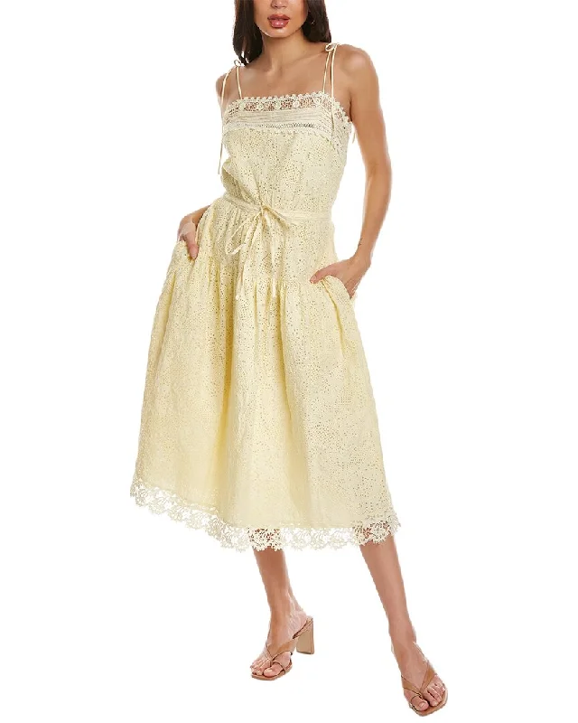 Ulla Johnson Eyelet Maxi Dress Elegant Maxi Look