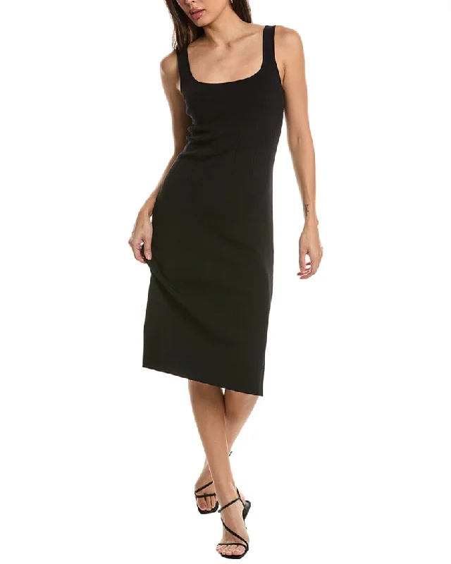 BCBG New York Midi Sweaterdress Elegant Midi Dress