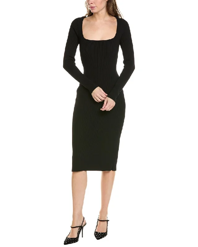 rag & bone Asher Midi Dress Front Button Midi